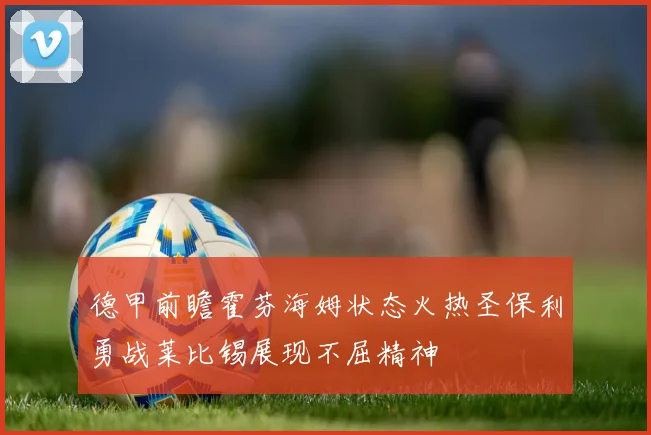 德甲前瞻霍芬海姆状态火热圣保利勇战莱比锡展现不屈精神