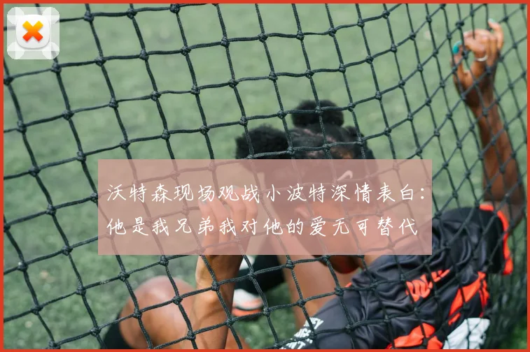 沃特森现场观战小波特深情表白：他是我兄弟我对他的爱无可替代